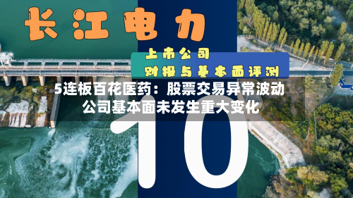 5连板百花医药:股票交易异常波动 公司基本面未发生重大变化-第3张图片