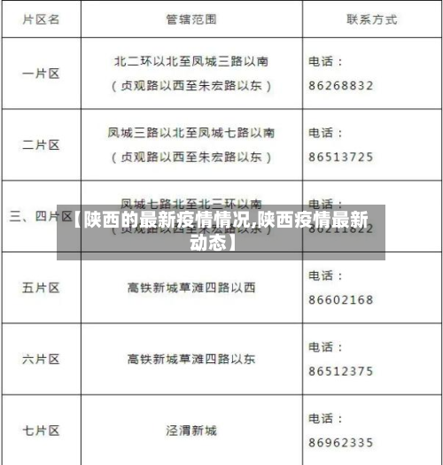 【陕西的最新疫情情况,陕西疫情最新动态】