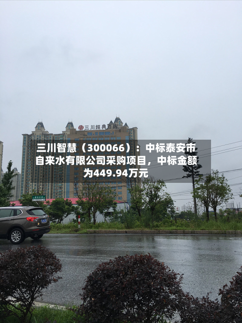 三川智慧（300066）：中标泰安市自来水有限公司采购项目，中标金额为449.94万元-第2张图片