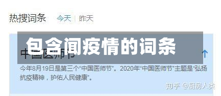 包含闻疫情的词条-第2张图片