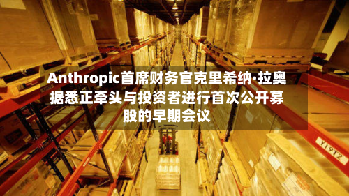Anthropic首席财务官克里希纳·拉奥据悉正牵头与投资者进行首次公开募股的早期会议