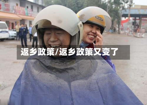 返乡政策/返乡政策又变了-第2张图片