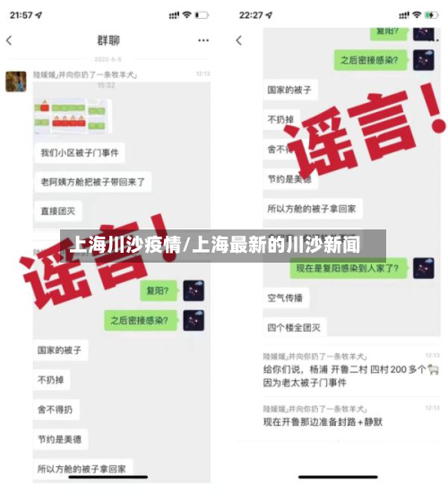 上海川沙疫情/上海最新的川沙新闻