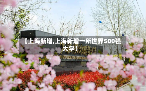 【上海新增,上海新增一所世界500强大学】-第3张图片