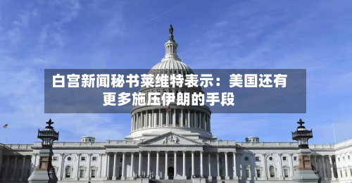 白宫新闻秘书莱维特表示：美国还有更多施压伊朗的手段