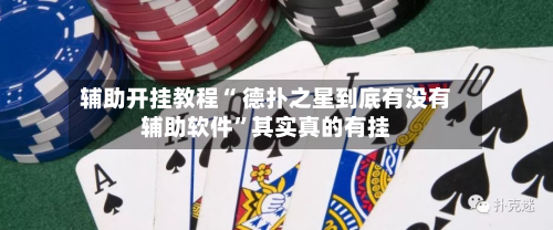 辅助开挂教程“ 德扑之星到底有没有辅助软件	”其实真的有挂-第3张图片