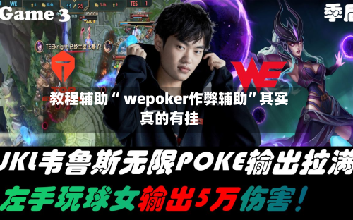教程辅助“ wepoker作弊辅助”其实真的有挂-第1张图片