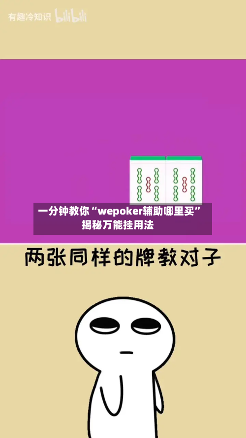 一分钟教你“wepoker辅助哪里买”揭秘万能挂用法-第3张图片
