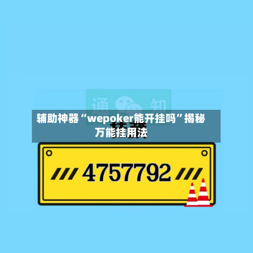 辅助神器“wepoker能开挂吗”揭秘万能挂用法-第3张图片