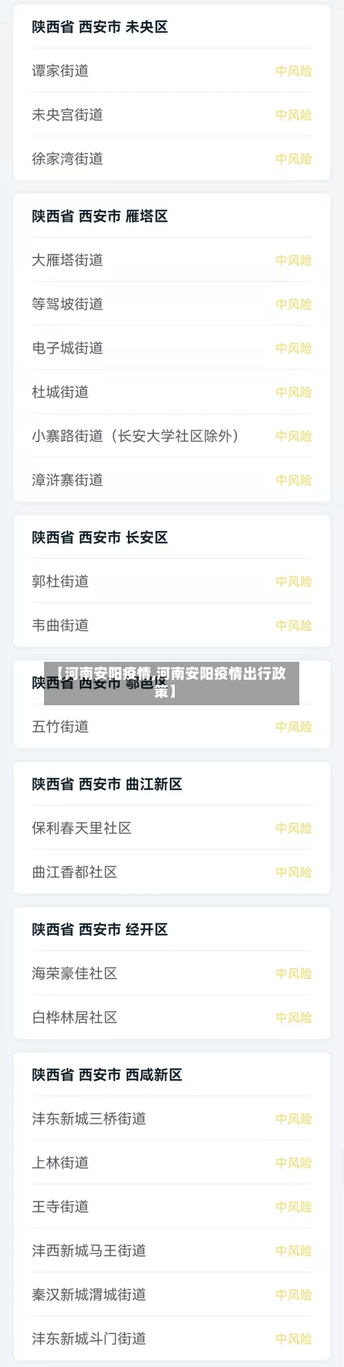 【河南安阳疫情,河南安阳疫情出行政策】