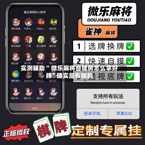 实测辅助“ 微乐麻将自建房怎么拿好牌”确实是有挂的