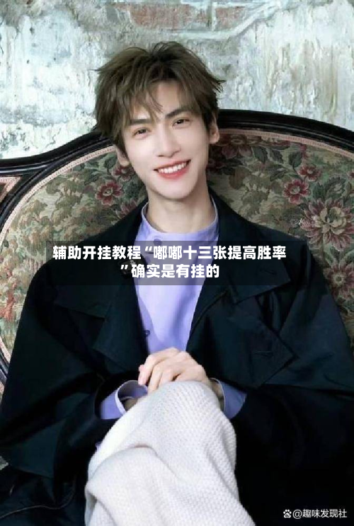 辅助开挂教程“嘟嘟十三张提高胜率”确实是有挂的