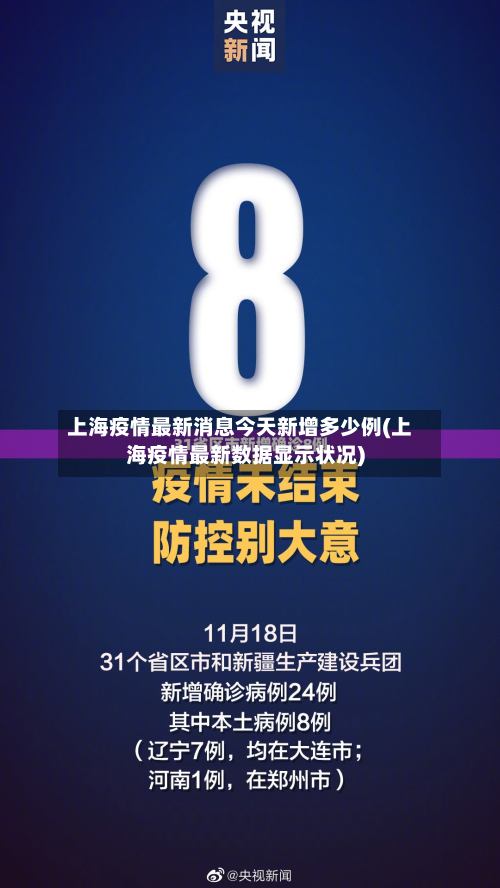 上海疫情最新消息今天新增多少例(上海疫情最新数据显示状况)