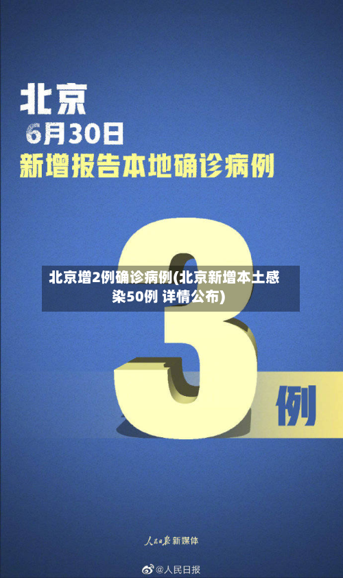 北京增2例确诊病例(北京新增本土感染50例 详情公布)-第2张图片
