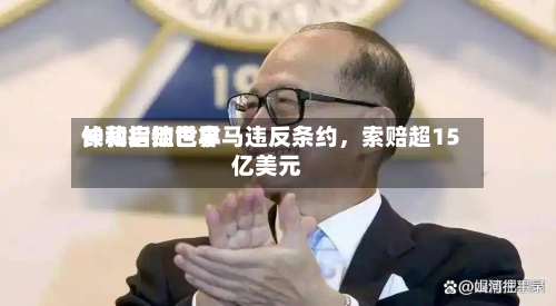 长和启动世界仲裁指控巴拿马违反条约，索赔超15亿美元-第2张图片