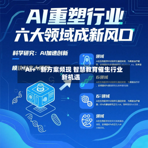 “AI+”新方案频现 智慧教育催生行业新机遇-第3张图片