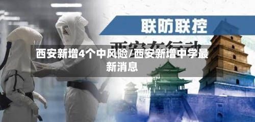 西安新增4个中风险/西安新增中学最新消息