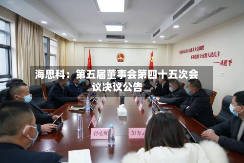 海思科:第五届董事会第四十五次会议决议公告-第1张图片