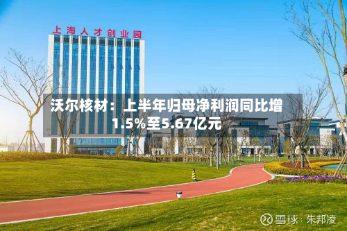 沃尔核材:上半年归母净利润同比增1.5%至5.67亿元-第2张图片