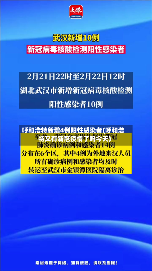 呼和浩特新增4例阳性感染者(呼和浩特又有新冠疫情了吗今天)-第2张图片