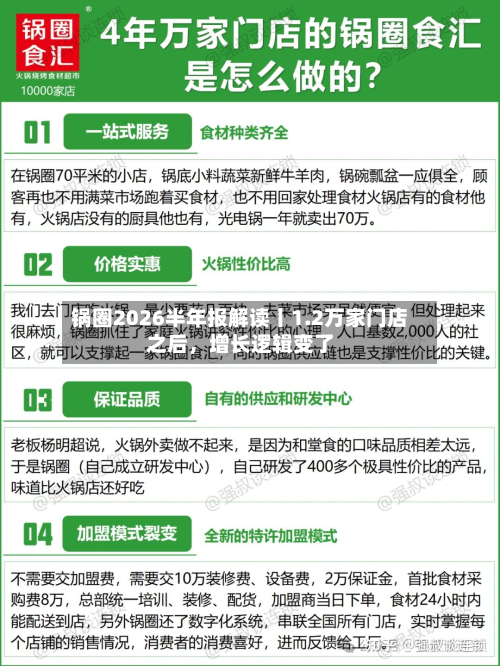锅圈2026半年报解读丨1.2万家门店之后，增长逻辑变了-第3张图片