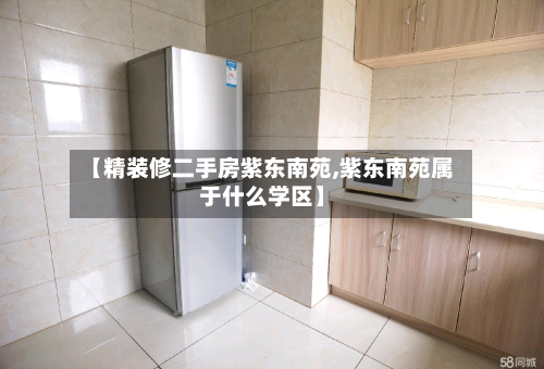 【精装修二手房紫东南苑,紫东南苑属于什么学区】-第3张图片