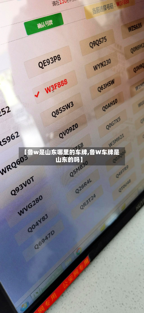 【鲁w是山东哪里的车牌,鲁W车牌是山东的吗】-第2张图片