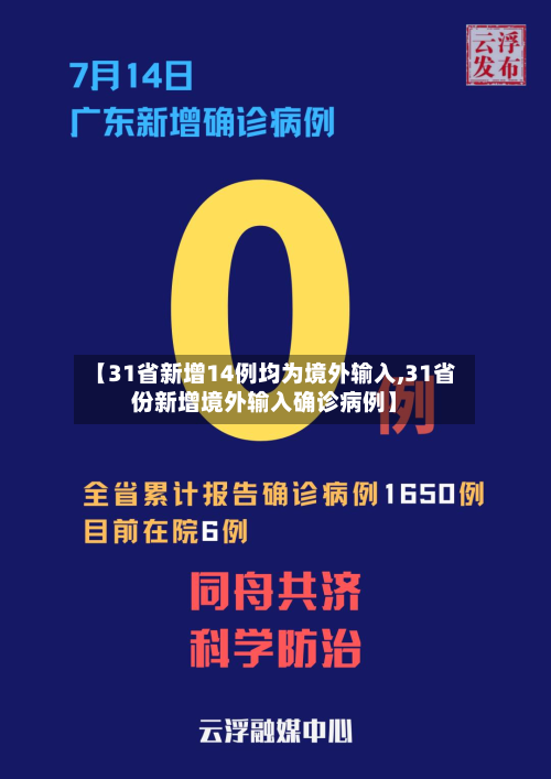 【31省新增14例均为境外输入,31省份新增境外输入确诊病例】