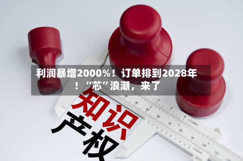利润暴增2000%！订单排到2028年！“芯”浪潮，来了-第3张图片