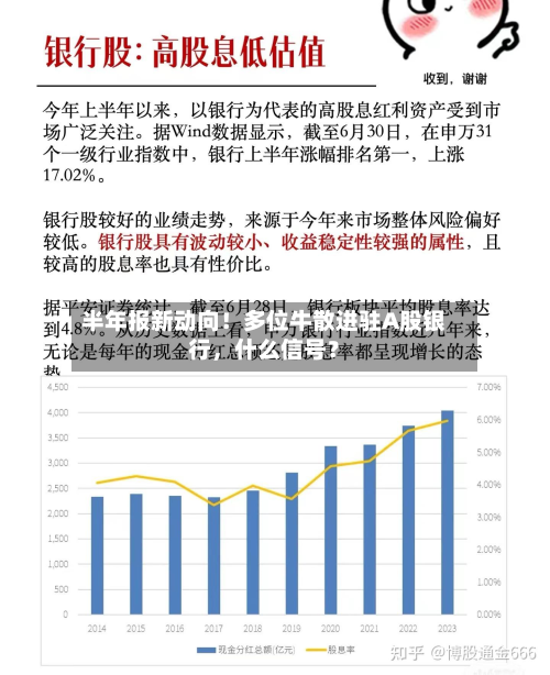 半年报新动向！多位牛散进驻A股银行	，什么信号？-第2张图片