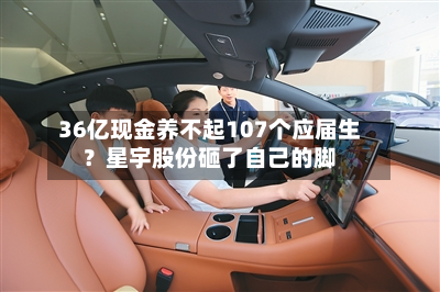 36亿现金养不起107个应届生？星宇股份砸了自己的脚