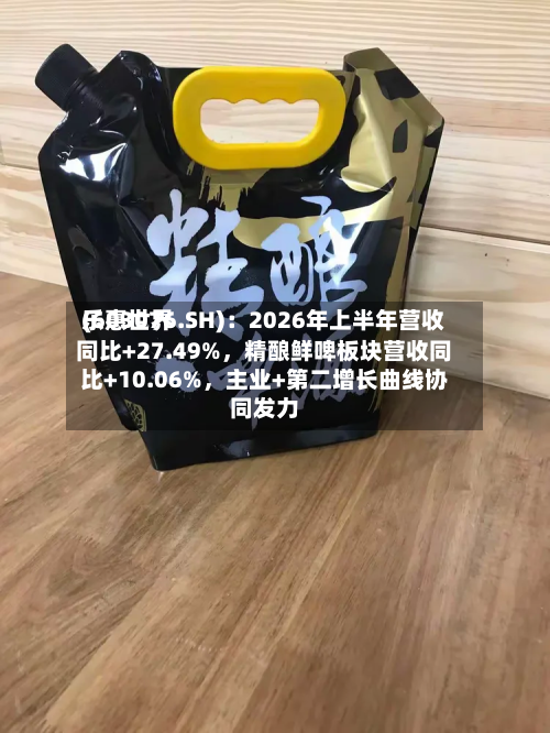 乐惠世界(603076.SH)：2026年上半年营收同比+27.49%，精酿鲜啤板块营收同比+10.06%	，主业+第二增长曲线协同发力-第2张图片