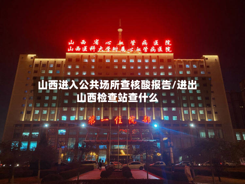 山西进入公共场所查核酸报告/进出山西检查站查什么