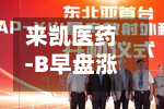 来凯医药-B早盘涨逾6% LAE118的I期临床研究首例受试者入组-第1张图片