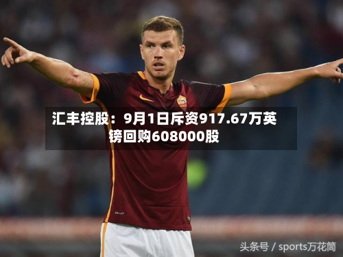 汇丰控股：9月1日斥资917.67万英镑回购608000股-第2张图片
