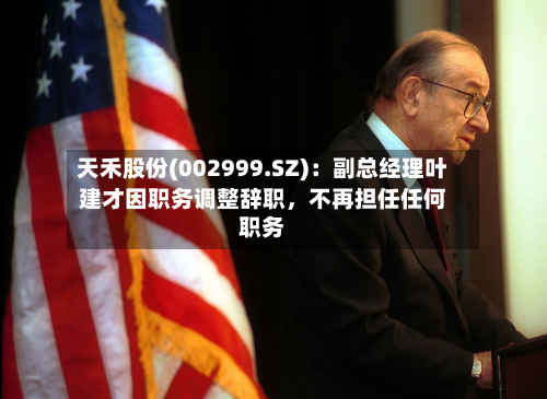 天禾股份(002999.SZ)：副总经理叶建才因职务调整辞职，不再担任任何职务-第2张图片