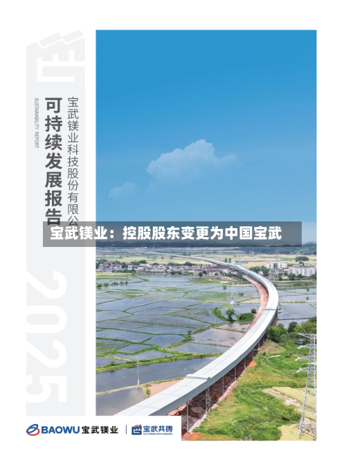 宝武镁业:控股股东变更为中国宝武