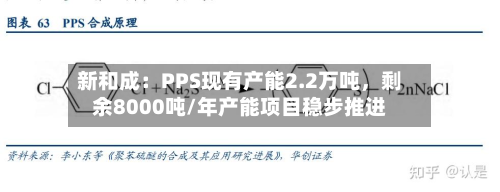 新和成：PPS现有产能2.2万吨	，剩余8000吨/年产能项目稳步推进-第2张图片