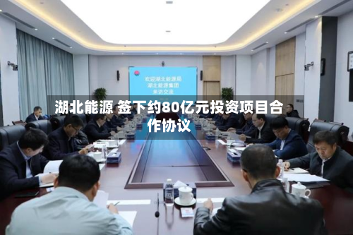 湖北能源 签下约80亿元投资项目合作协议