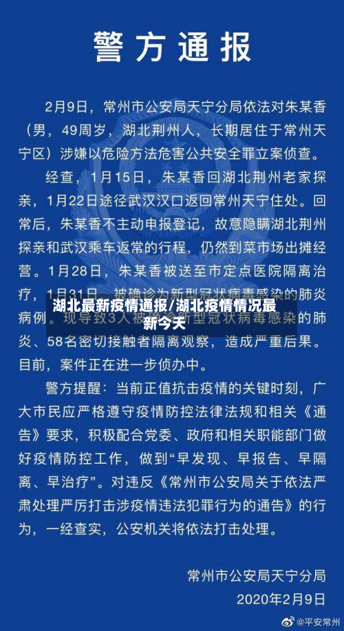 湖北最新疫情通报/湖北疫情情况最新今天-第3张图片