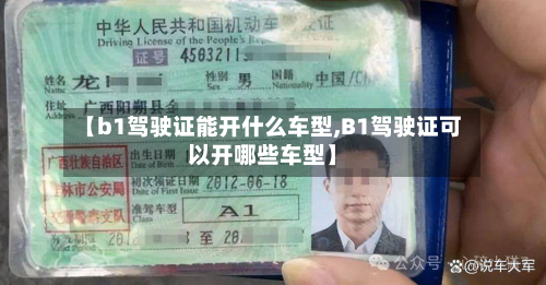 【b1驾驶证能开什么车型,B1驾驶证可以开哪些车型】