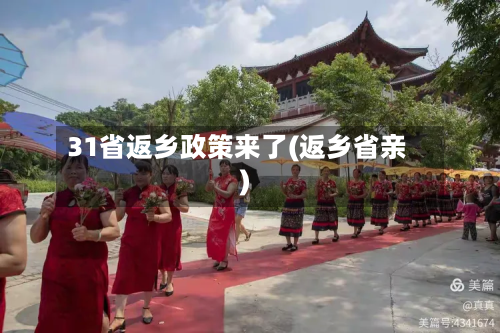 31省返乡政策来了(返乡省亲)-第2张图片