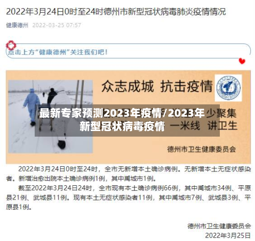 最新专家预测2023年疫情/2023年新型冠状病毒疫情-第2张图片