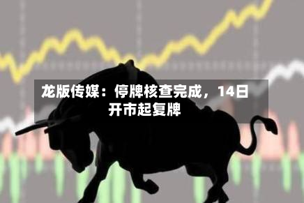 龙版传媒：停牌核查完成，14日开市起复牌-第2张图片