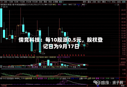 儒竞科技：每10股派0.5元，股权登记日为9月17日-第2张图片
