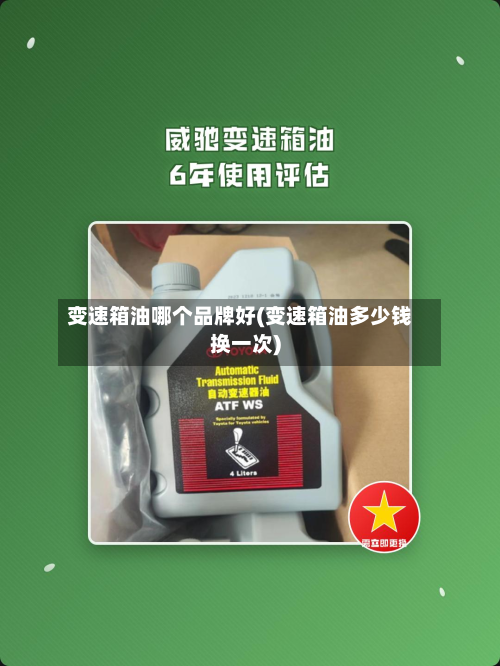 变速箱油哪个品牌好(变速箱油多少钱换一次)-第3张图片