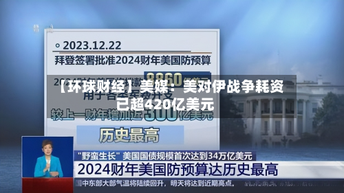 【环球财经】美媒:美对伊战争耗资已超420亿美元-第2张图片