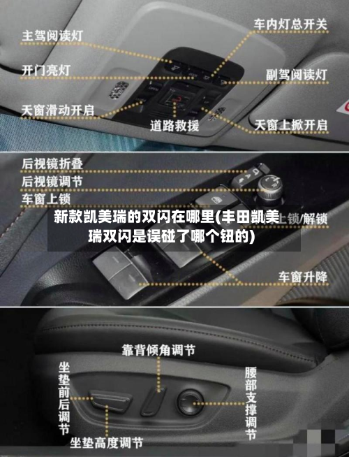 新款凯美瑞的双闪在哪里(丰田凯美瑞双闪是误碰了哪个钮的)-第3张图片
