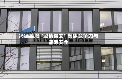 冯德莱恩“盟情咨文	”聚焦竞争力与能源安全-第3张图片