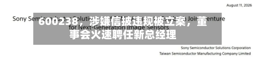 600238，涉嫌信披违规被立案，董事会火速聘任新总经理-第2张图片